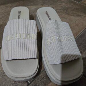 True Religion Jannus Platform Slides